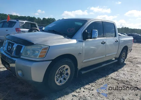 2004 Nissan Titan Le from USA, damaged, VIN 1N6AA07A54N557864